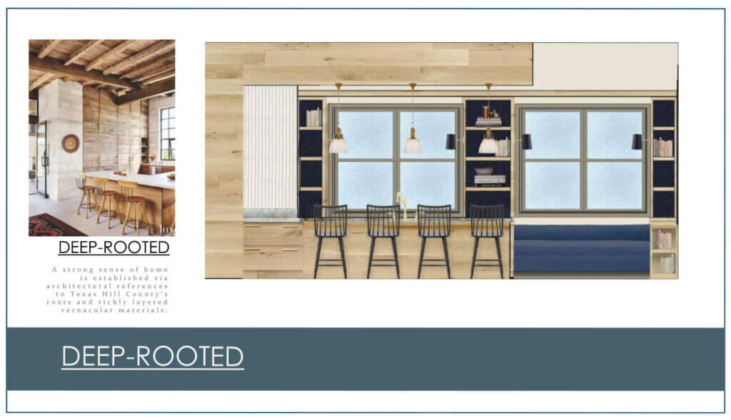 Local at Dripping Springs Lobby and Leasing Rendering