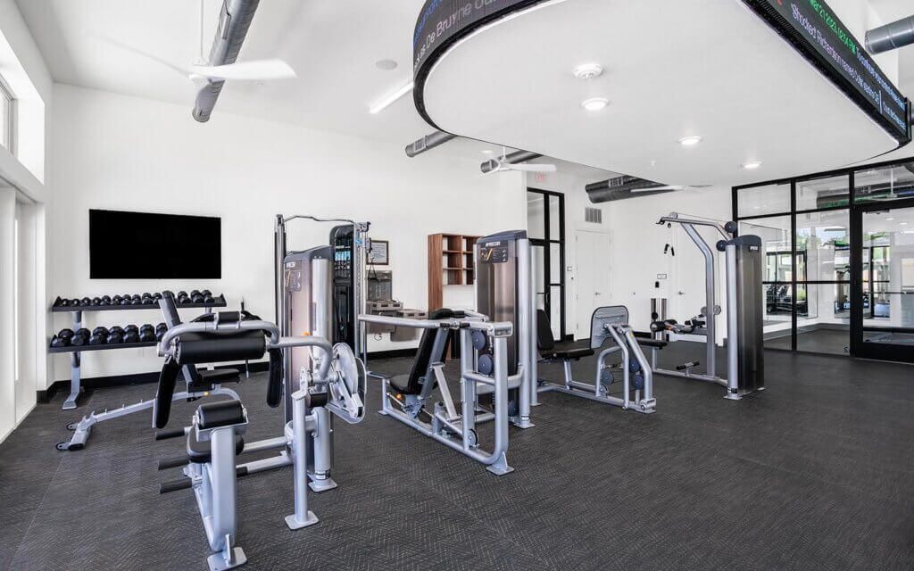 The Jovie at Pflugerville Fitness Room Photo 2